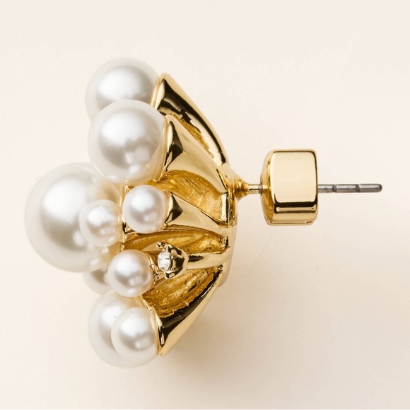 ♠️🤍 kate spade new york x Target Pearl Cluster Stud Earrings - Picture 5 of 7